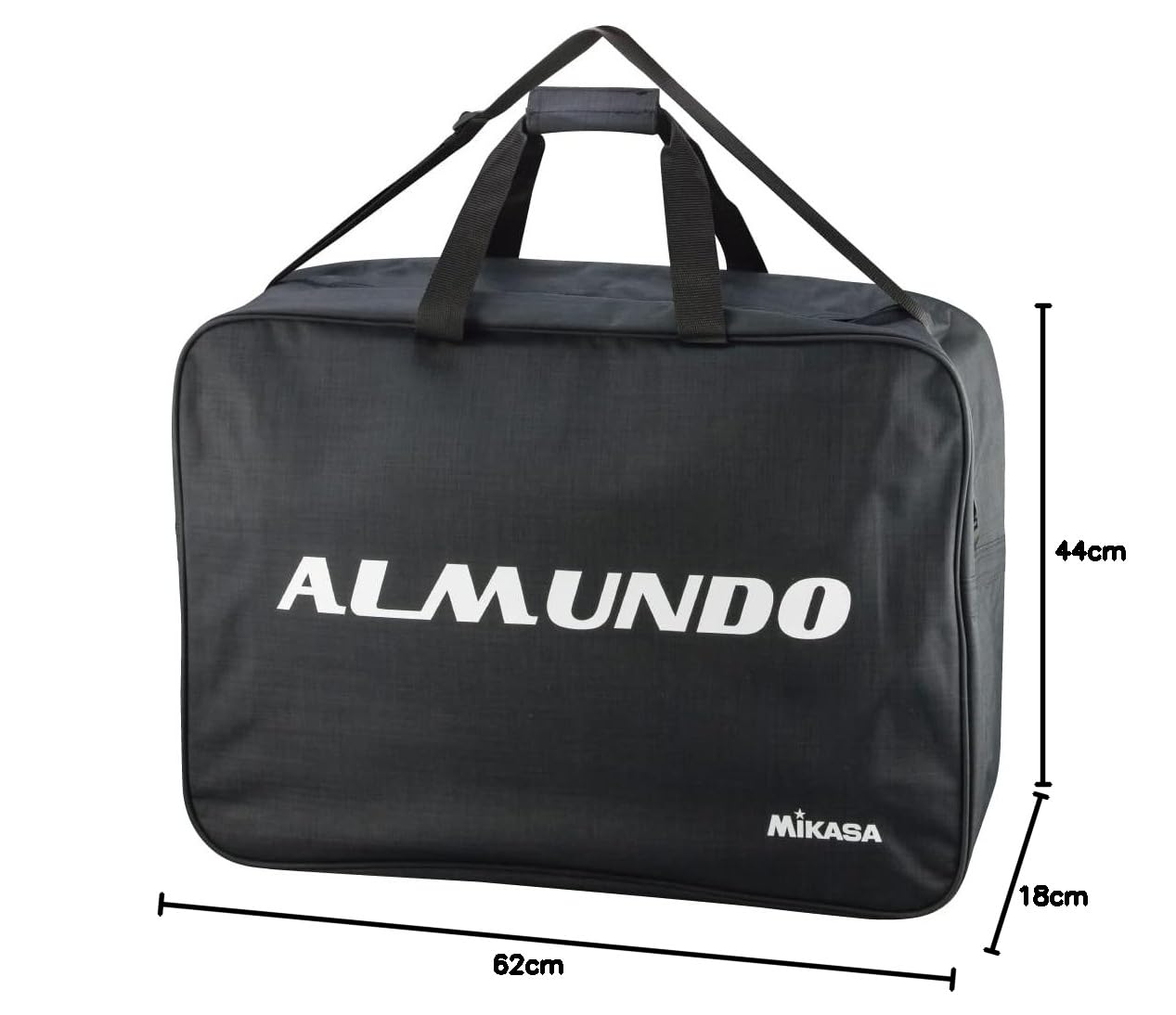 Mikasa バレーボール用バッグ 黒 Amazon.co.jp: ミカサ(MIKASA) ボールバッグ Mサイズ バレー